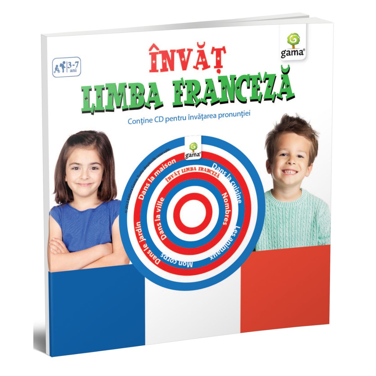 Învață Franceză | Cărți educative Gama cu CD