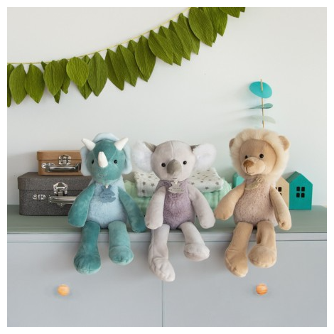 Jucărie Plus Leu Histoire dours, Prietenul Moale al Bebe - imagine 3
