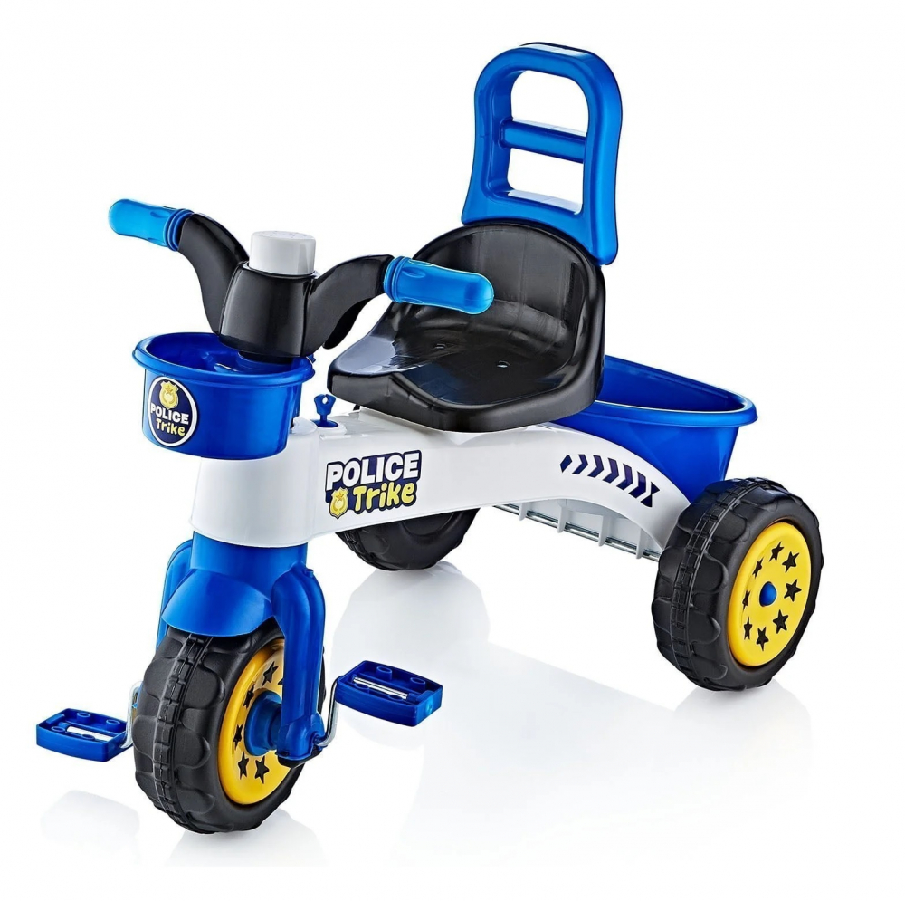 Tricicleta Politie Guclu Toys, 3+ Ani - imagine 3