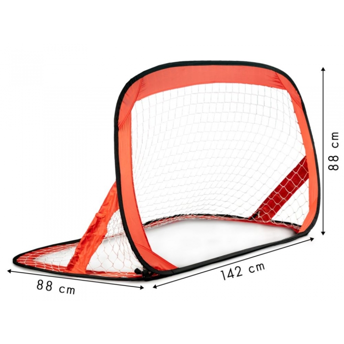 Set 2 Porti Fotbal Ecotoys 8157, Demontabile - imagine 2