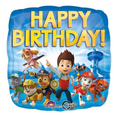 Balon Paw Patrol Happy Birthday | Amscan