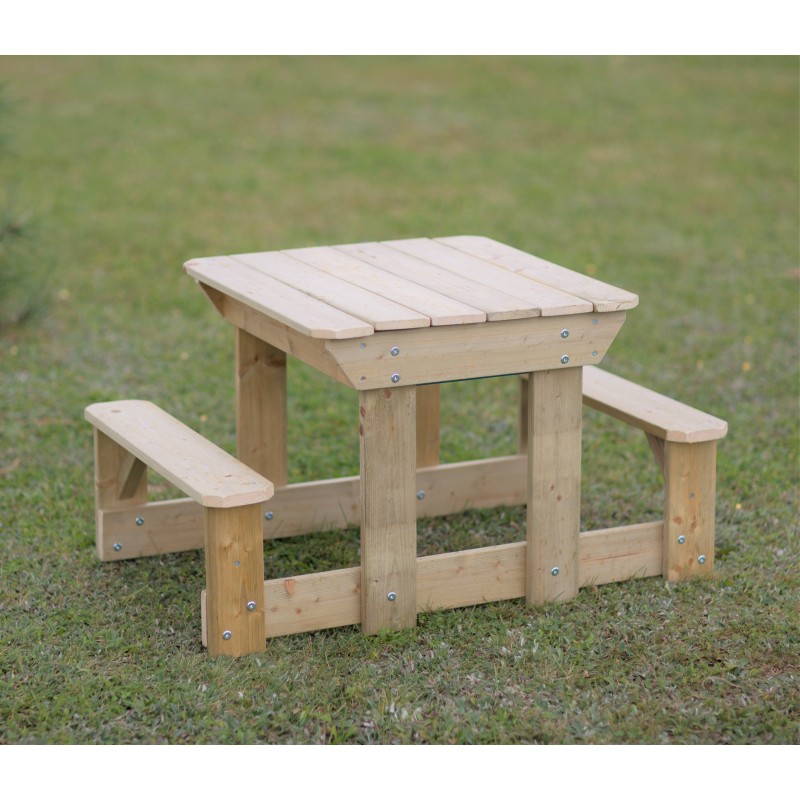 Masa Picnic Senzoriala Wendi Toys cu Nisip si Apa - imagine 4