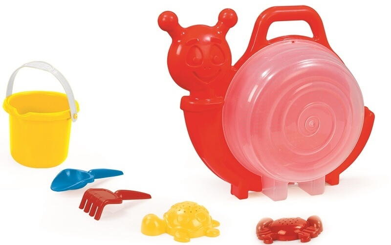 Set Jucării Plajă Melc Dolu | Creativitate la Nisip - imagine 2
