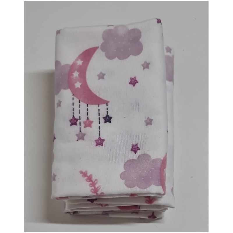 Set 3 Scutece Finet Kreis 75x75 cm Multifuncționale Roz - imagine 3