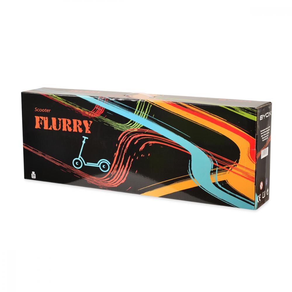 Trotineta Pliabilă Byox Flurry Orange, Aluminiu - imagine 3