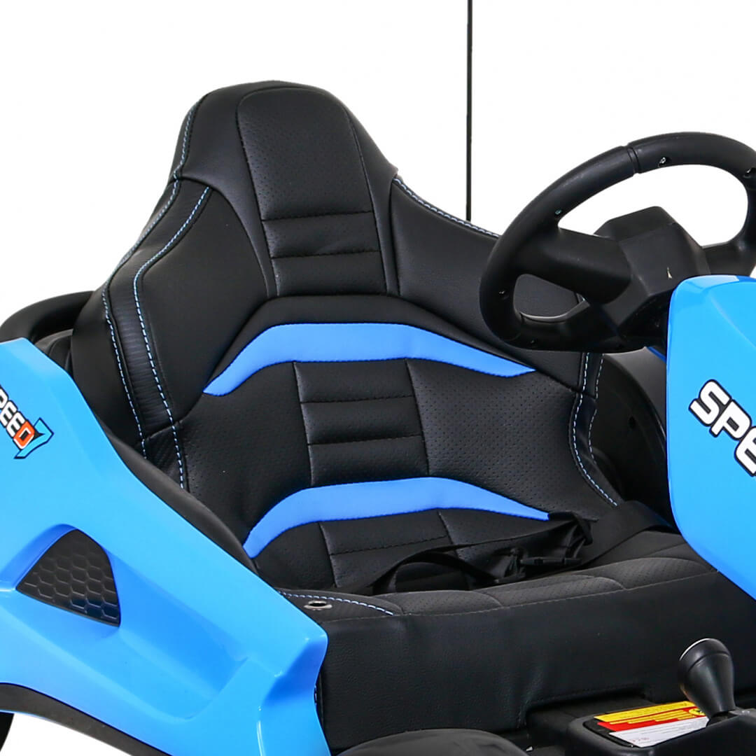 Kart Electric Drift King 24V Albastru Autokids - imagine 7