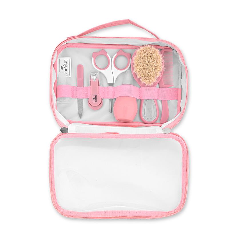 Set Ingrijire Bebelusi Lorelli 7 Produse Pink 0+