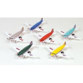 Mini-avioane Goki, Jucarii Lemn 12 cm - imagine 2