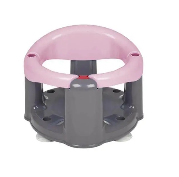 Scaun Baie BabyJem Roz, Cu Ventuze - imagine 2