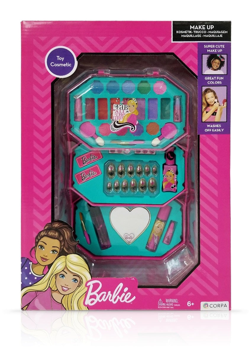 Trusa Make-up Barbie 3 Nivele +6 Ani