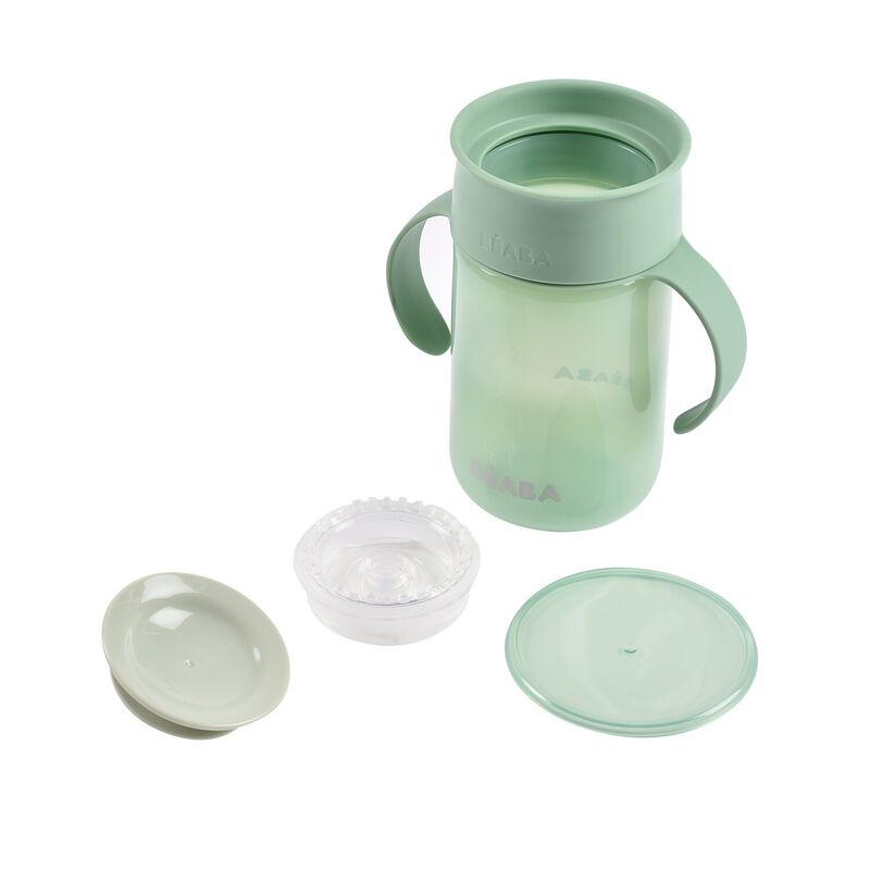Cana învățare Beaba 340ml - Verde