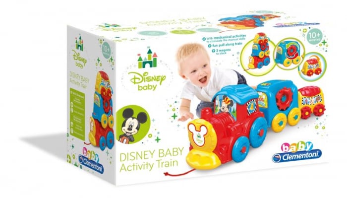 Tren Stivuit Clementoni Mickey Mouse Muzical