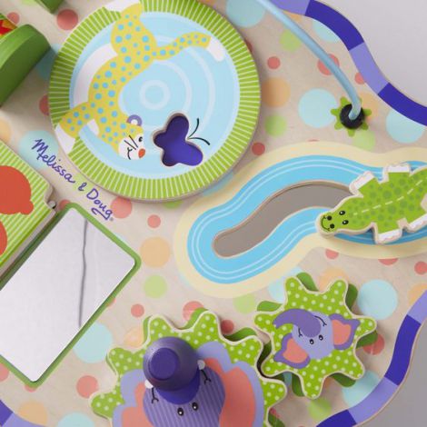 Masuta cu activitati Jungla Melissa & Doug - imagine 5