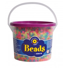 Margele Neon 5000 buc Playbox | Set Creativ