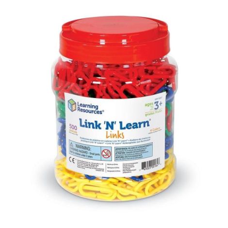 Linknlearn 500 Verigi 4 Culori Learning Resources - imagine 8