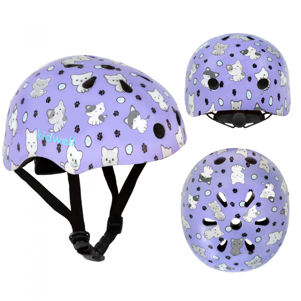 Casca Kidwell Orix Plus Kitty - Protecție M 3 ani+ - imagine 8