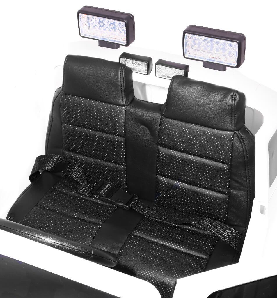 Mașinuță Electrică Jeep 1668 Alb | Autokids - imagine 6