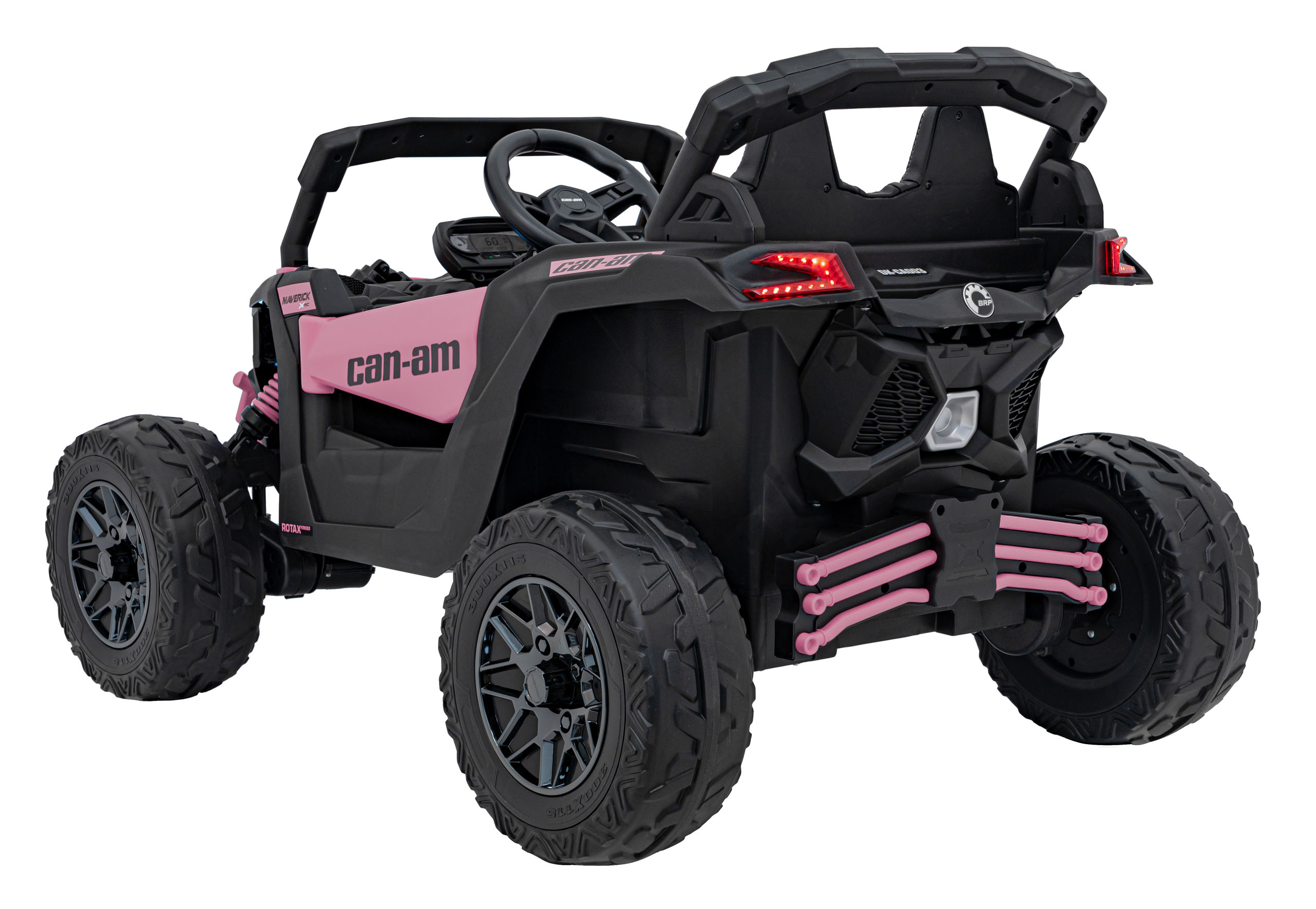 UTV Electric Can-Am Maverick 24V 4x4 Roz - imagine 12