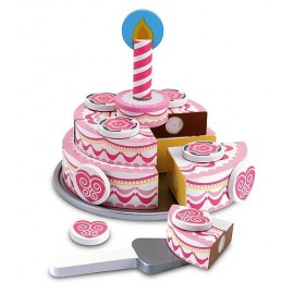 Set Tort Etajat Melissa & Doug | Joc Creativ Lemn