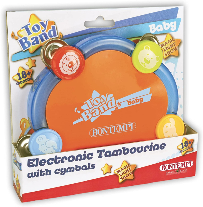 Tamburina Electronica Baby Bontempi cu Lumini