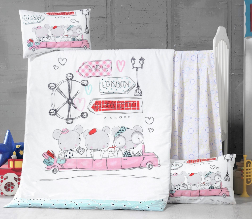 Set Lenjerie Victoria Home 6 Piese Bumbac Ranforce - imagine 2