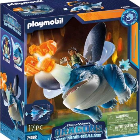 Playmobil Dragons Plowhorn & D'Angelo - Aventură