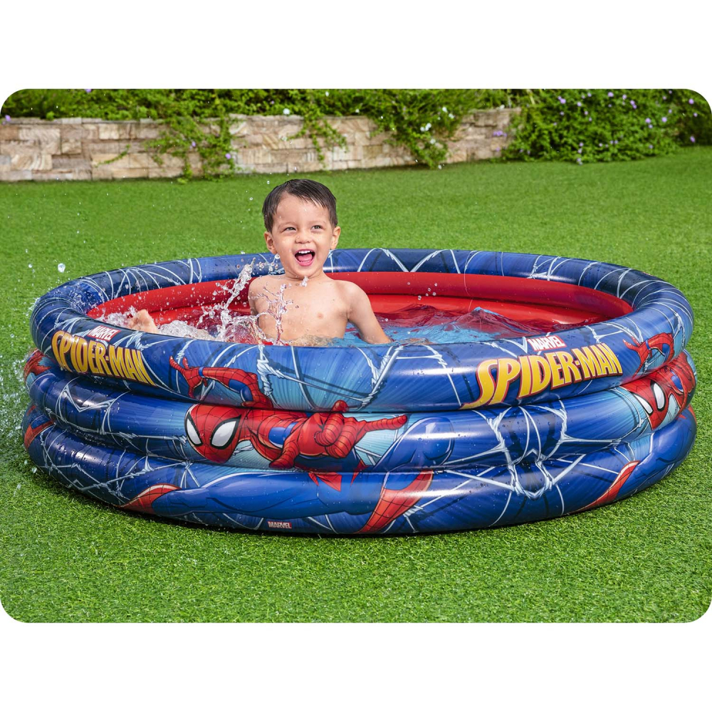 Piscina Gonflabila Bestway Spider-Man 122x30 cm - imagine 6