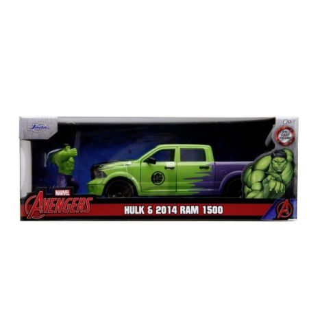 Jada Marvel Hulk + Ram 1500 Die-Cast Set