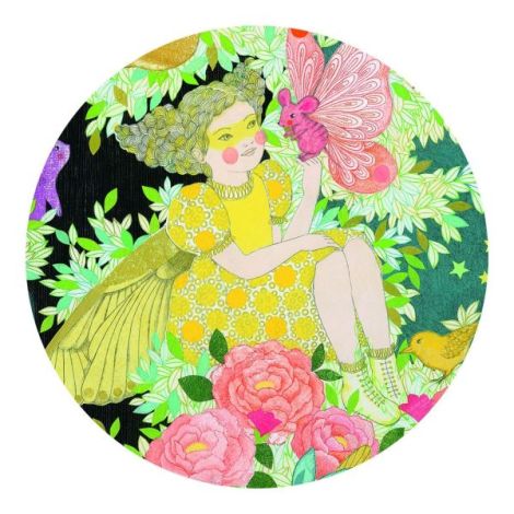 Arborele Flori Djeco - Puzzle Magic Copii 54 Piese - imagine 3