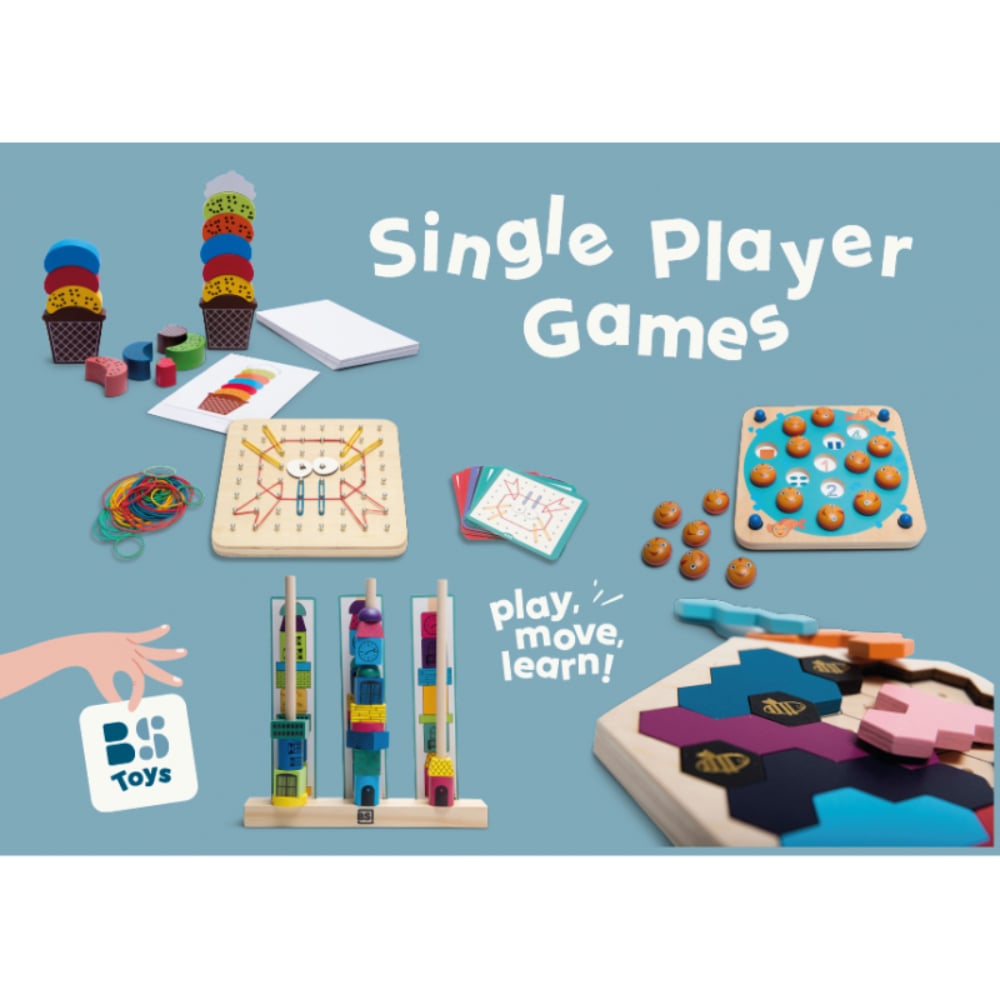 Set Jocuri Individuale BS Toys | Creativitate și Logică
