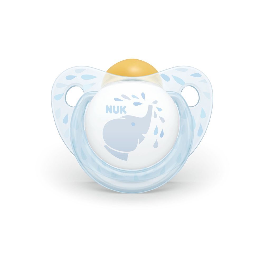 Suzetă NUK Baby Blue Latex M1, 0-6 luni