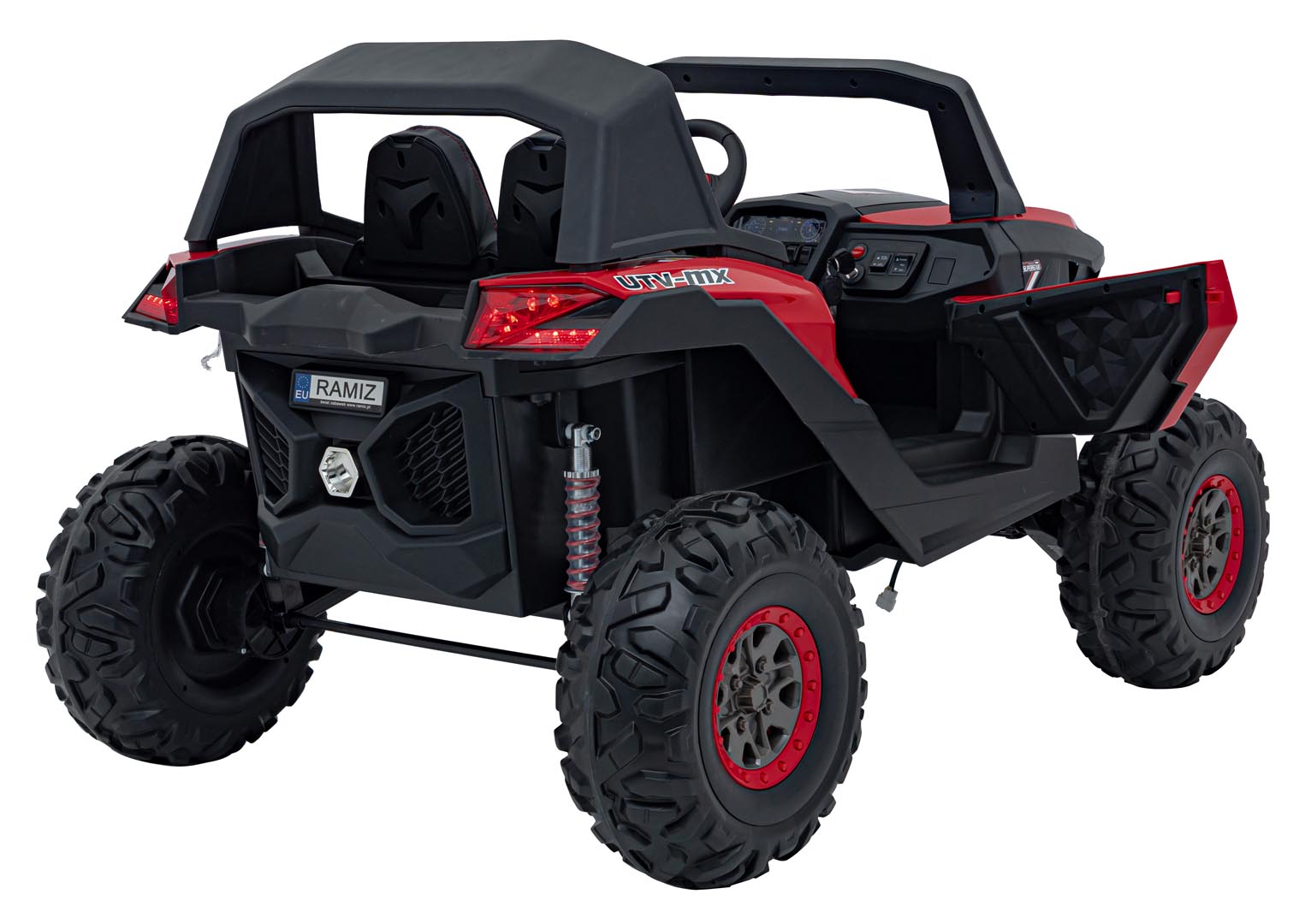 UTV Electric Buggy MX 2000N 4x4 Rosu - Autokids - imagine 7