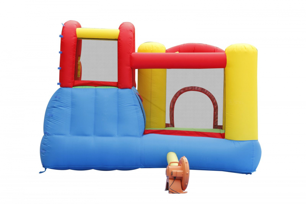 Saltea Gonflabilă Happy Hop cu Piscină și Tobogan - imagine 6