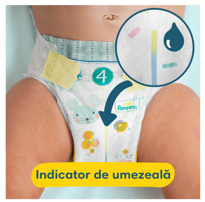 Scutece Pampers Premium Care Marime 3 (6-10kg), 78 buc - imagine 7