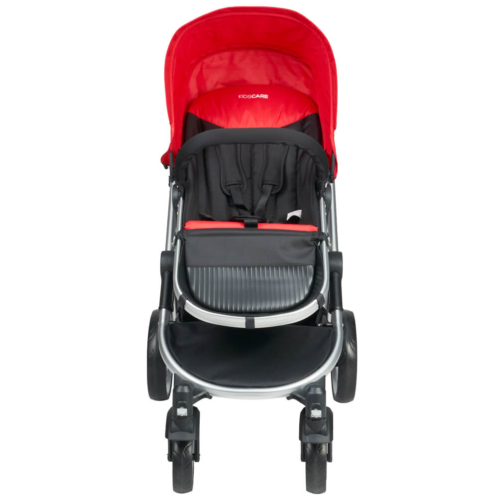 Carucior 2 in 1 Veneto Rosu Kidscare, 0-3 Ani - imagine 5