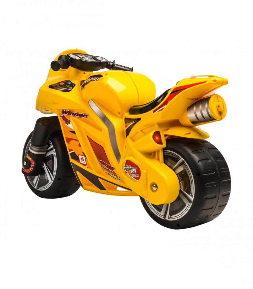 Injusa Moto Winner Galben 3+ | Motocicleta copii - imagine 3