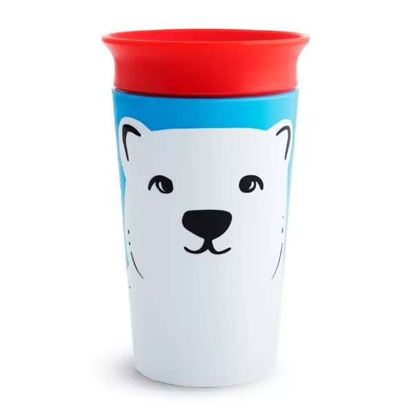 Cana Munchkin 360 Wildlife 266ml Urs Polar - imagine 8