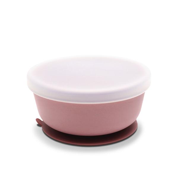 Bol Hranire Lorelli cu Ventuza, Pink - imagine 3