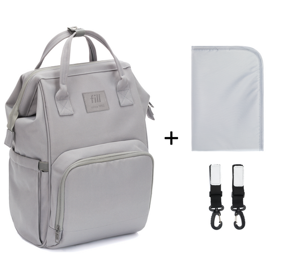 Geanta Rucsac Fillikid Barcelona Stone Grey | Practică