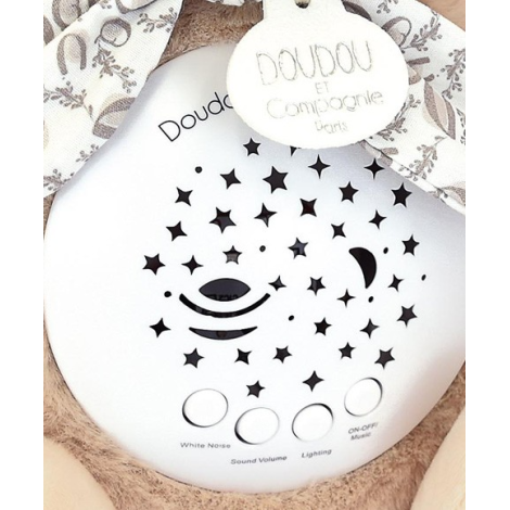 Veioza Muzicală Iepuraș Doudou | Somn Liniștit pentru Bebe - imagine 2