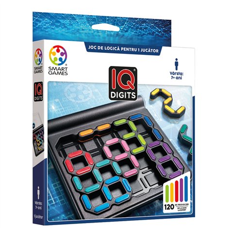 Joc Logică IQ Digits Smart Games | 120 Provocări
