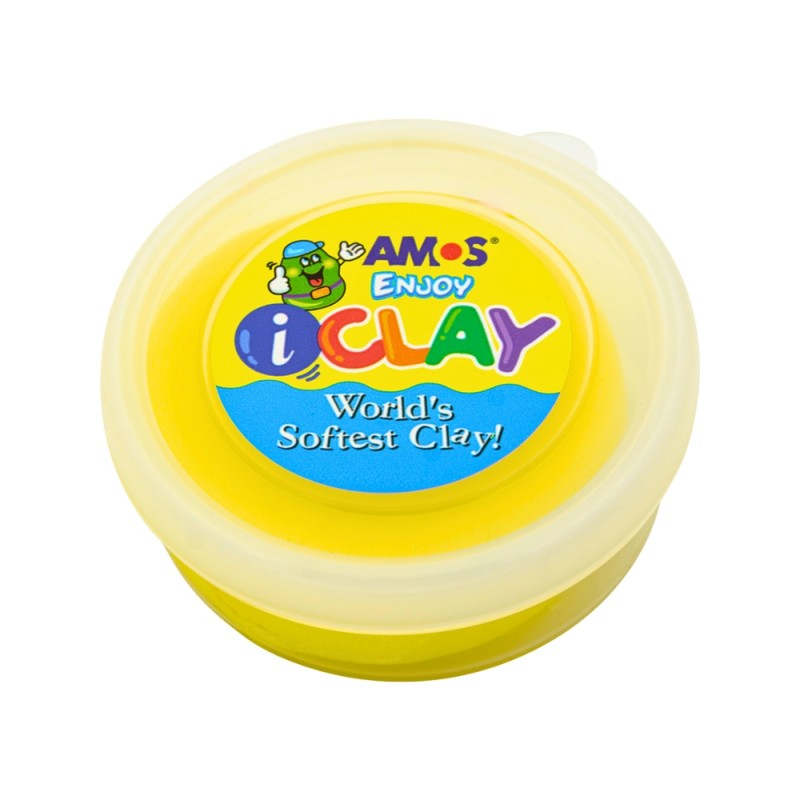 Plastilina iClay Enjoy Galben 18g Amos