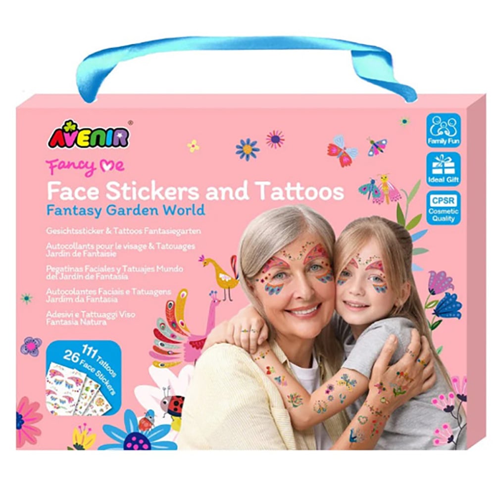 Avenir Set Stickere & Tatuaje - Creativitate