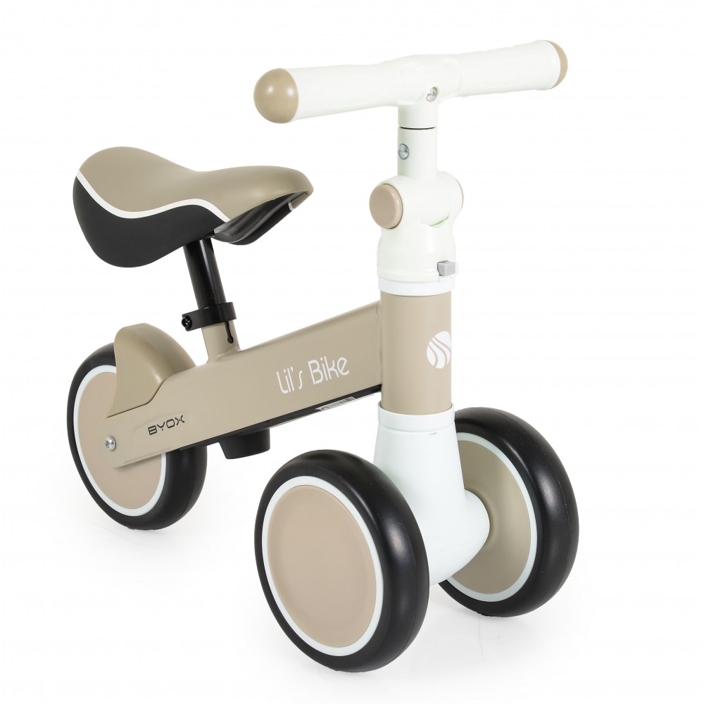 Tricicleta Echilibru Byox Beige | 1-3 Ani - imagine 7