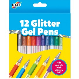 Set 12 Pixuri Gel cu Sclipici Galt