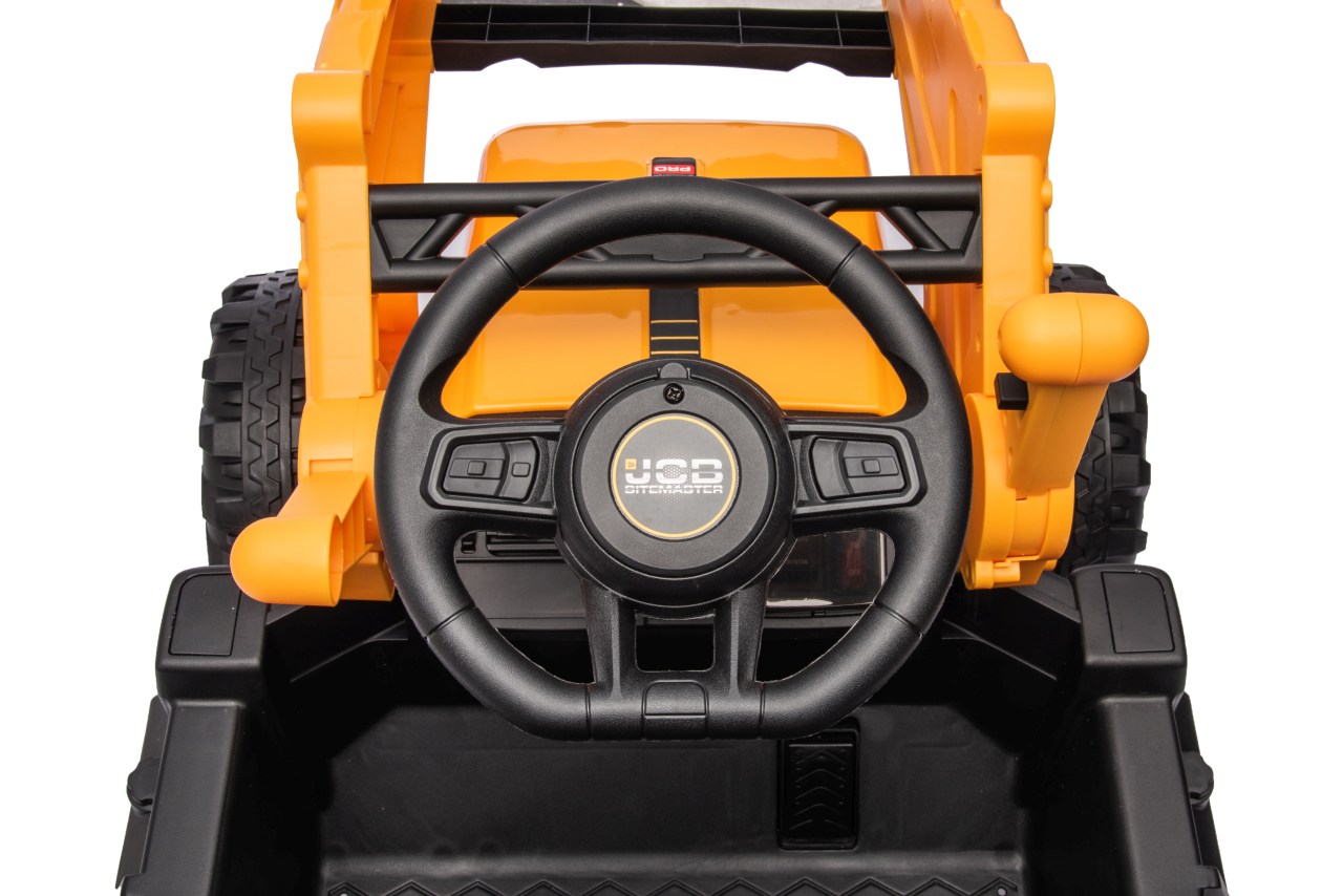 Tractor Excavator JCB 2 in 1 Electric Galben - imagine 2