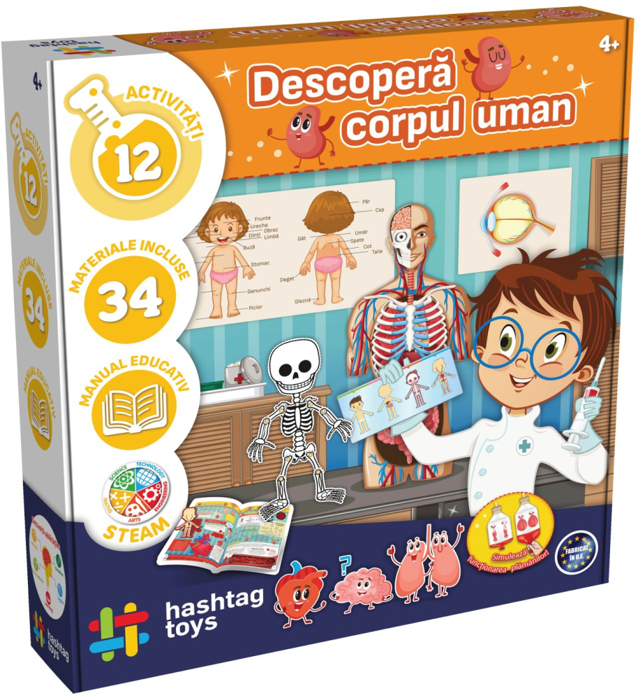 Joc Interactiv Corpul Uman Viva toys