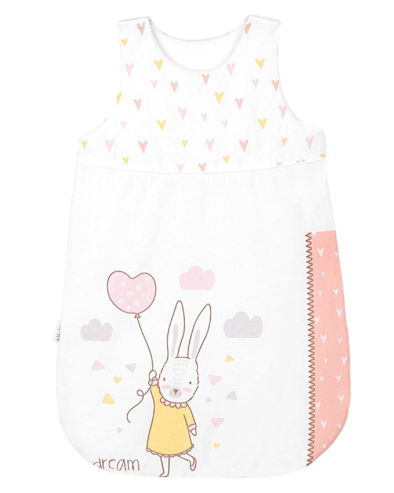 Sac de Dormit KikkaBoo 0-6 luni Rabbits in Love - imagine 2