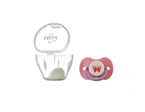 Suzeta Minut Baby 0+ cu Cutie Sterilizare Roz - imagine 2