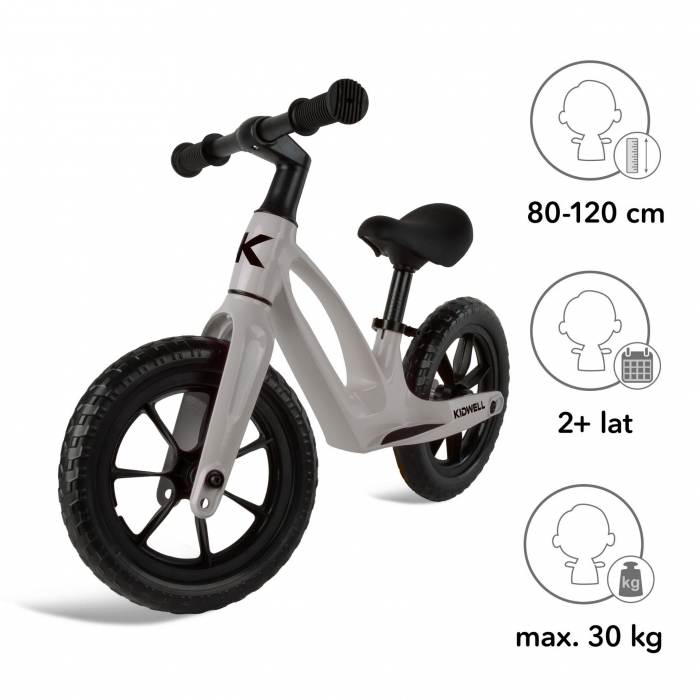 Bicicletă Kidwell Vito fără pedale, cadru magneziu - imagine 5